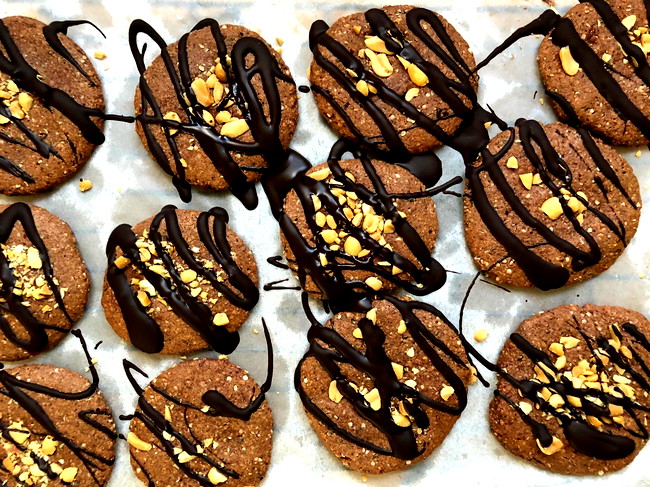 Image of Choc Tahini Biscuits